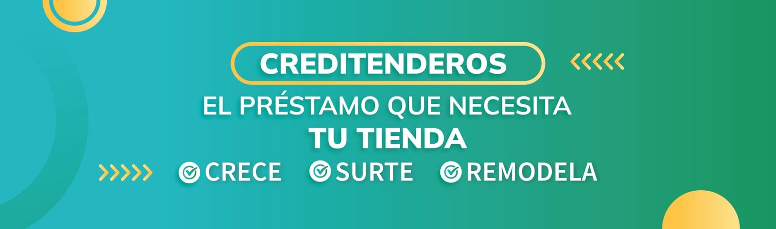 creditenderos - crédito para tenderos en Santander